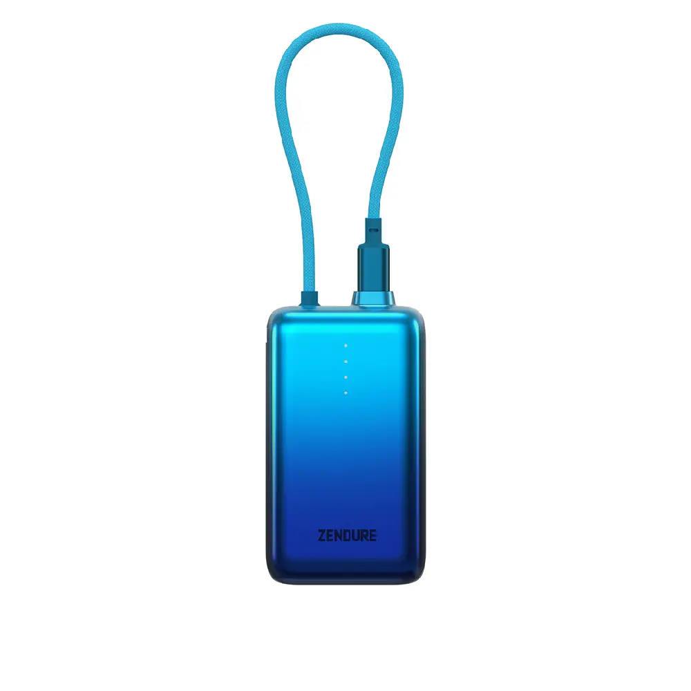 شاحن متنقل زندور SuperMini Pro 20000mAh 30W أزرق