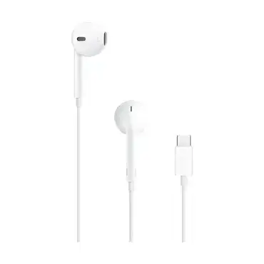 آبل إيربودز بمنفذ USB-C - أبيض