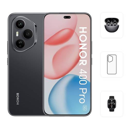HONOR 400 PRO – 512GB + 12GB RAM – Midnight Black