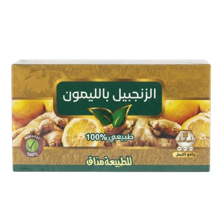 وادي النحل زنجبيل بالليمون (30 كيس شاي)