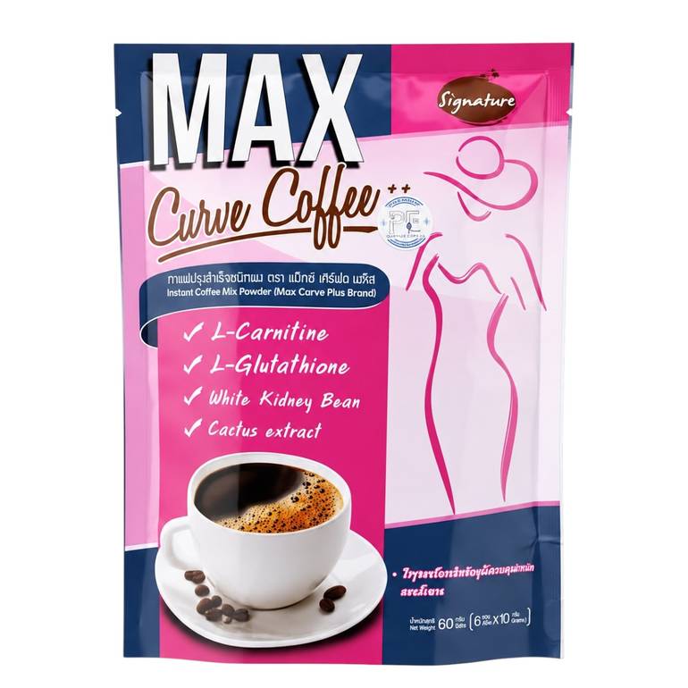 Max Curve Coffee Signature Slimming Instant Coffee Powder (60g)