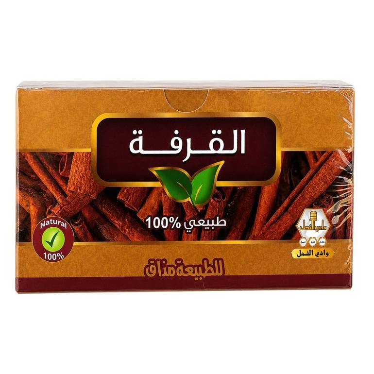 Wadi Al Nahl Pure Cinnamon Herbal Tea, 100% Natural Warming Infusion - 30 Tea Bags