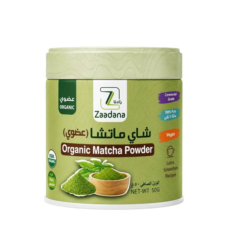 Zaadana Organic Matcha Powder -50g