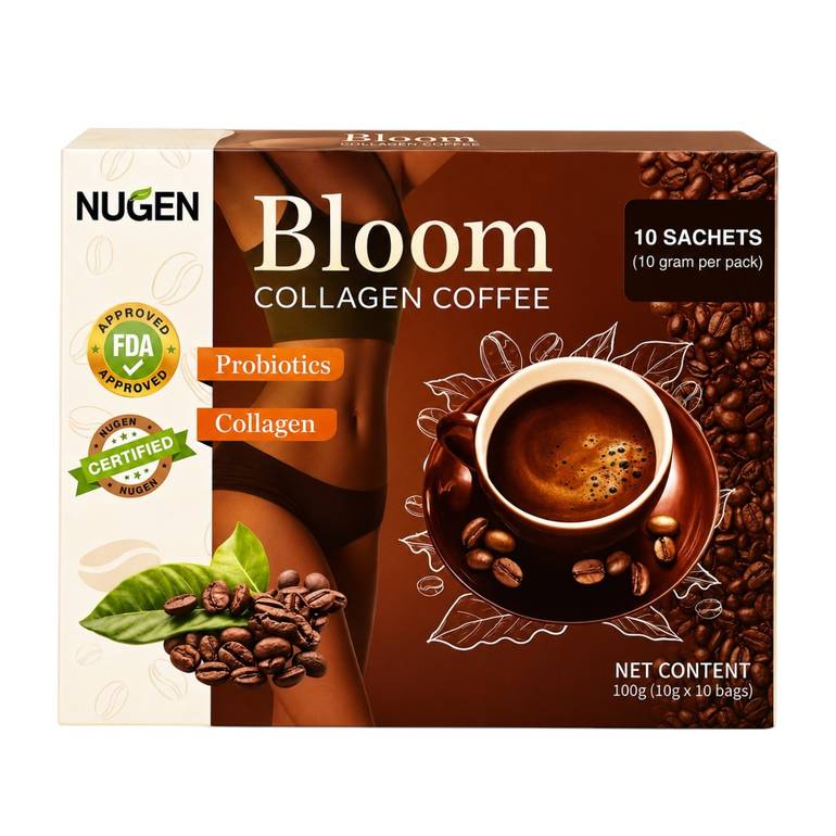 NUGEN Bloom Collagen Coffee Instant Mix (100g)