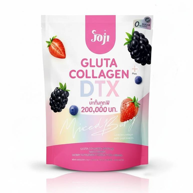 Joji Gluta Collagen DTX Plus Mixed Berry – Dietary Supplement