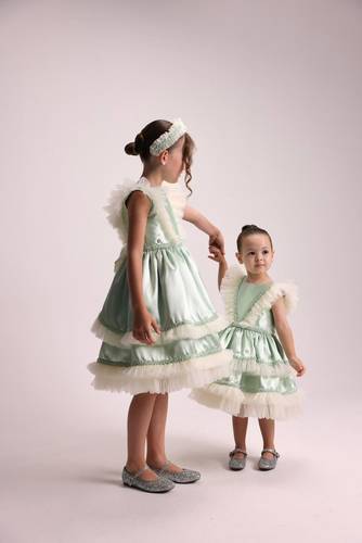 Glowing with Softness of Tulle Dress