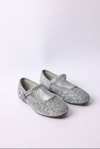 Glitter silver  shoes 
