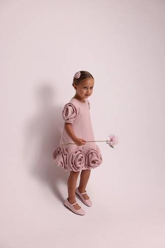Glowing with Rose of Jouri Dress