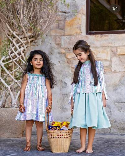 فستان رمضان طباعة للأخت الكبيرة 