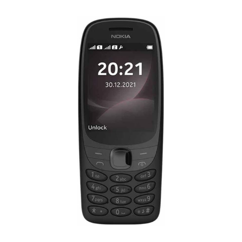 نوكيا 6310  شريحتين  شبكة الجيل الثاني 2G لون اسود