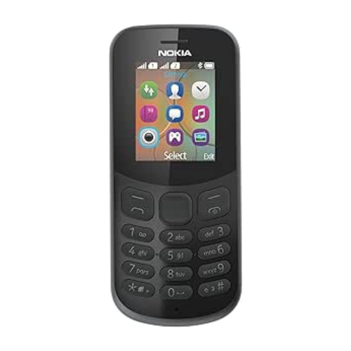 نوكيا Nokia 130 (2017) شريحتين لون اسود كاميرا صنع في فيتنام ضمان سنتين