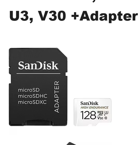 بطاقة الذاكرة SanDisk High Endurance 128GB