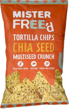 مستر فريد رقائق التورتيلا المقرمشة - Mister Freed Tortilla Chips - بذور الشيا - 135 جرام
