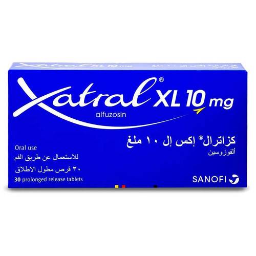 زاترال اكس ال 10 مجم، للحفاظ على صحة البروستاتا - 30 قرص