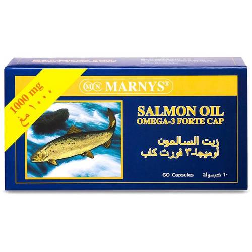 زيت السالمون اوميجا 3 فورت مارنيز 60 كبسولة