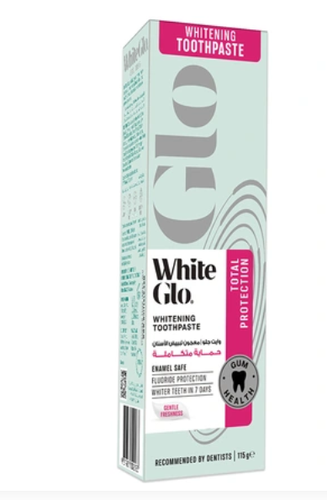 معجون تبييض الأسنان، وايت جلو،  حماية متكاملة - 115 جم