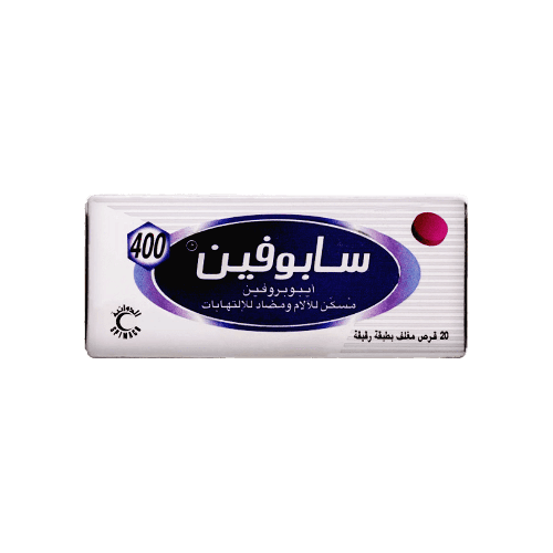 سابوفين أقراص , 400 ملجم , 30 قرص