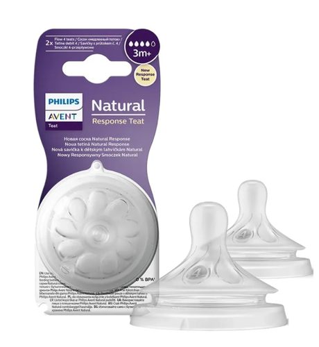 افنت فيليبس حلمات ناتشورال مقاس وسط 3 - قطعتين