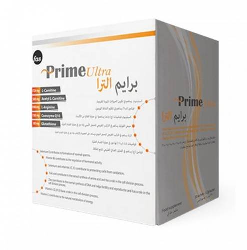 برايم ألترا أكياس لتعزيز الخصوبة للرجال - 30 كيس