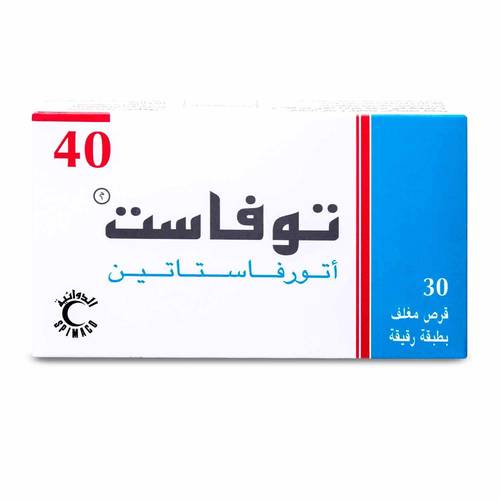 توفاست 40 مجم 30 قرص