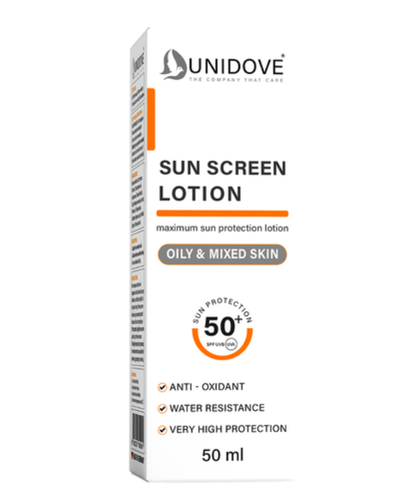 يونيدوف، لوشن واقى من الشمس SPF50+ للبشرة الدهنىة والمختلطة - 50 مل