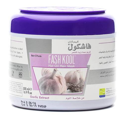 فاشكول حمام زيت خلاصة الثوم 500 مل