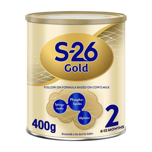 إس - 26 حليب اطفال جولد المرحلة (2) 400 جم