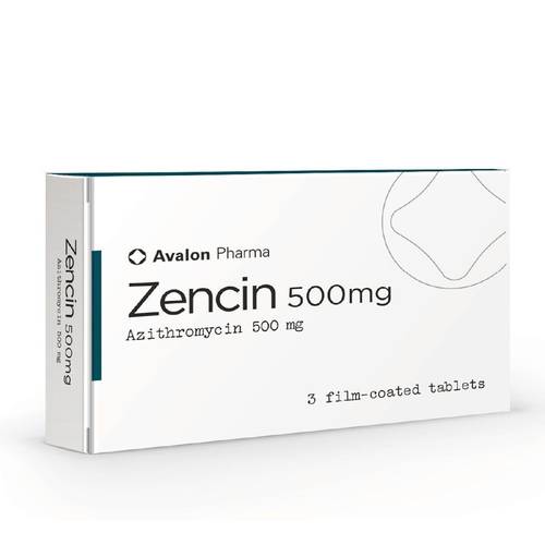 زينسين 500 مجم 3 قرص مغلف