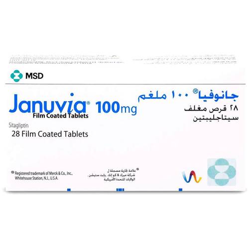 جانوفيا 100 مجم 28 قرص