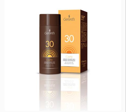Gerard's CAPRI face sun cream SPF 30 125ml -  جيراردز كابري كريم الحماية من الشمس اس بي اف 30 Gerard's 