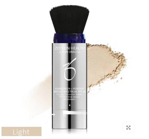 واقي الشمس البودر فاتح اللون ZO Sunscreen + Powder Broad-Spectrum Light Shade 30 SPF 2.7g