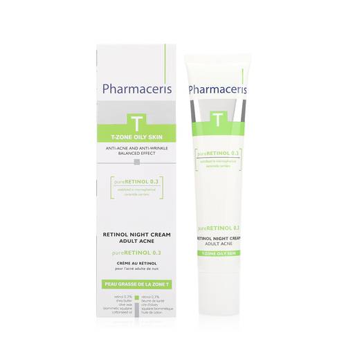 Pharmaceris Pure Retinol 0.3 Acne Wrinkle Control Night Cream (40ml)