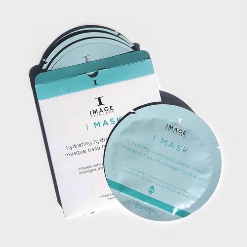 ماسك ترطيب للبشره بالهيدروجيل - I MASK hydrating hydrogel sheet mask (5 pack)  5 masks 0.6oz (17g x 5)