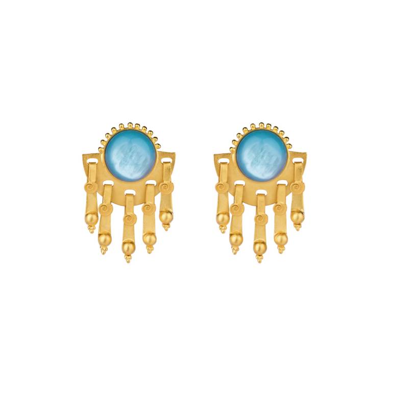 LAMPADARIO EARRINGS - BLUE