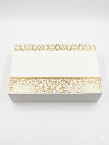 A luxurious box for a oilty perfume. A quarter tola gift box
