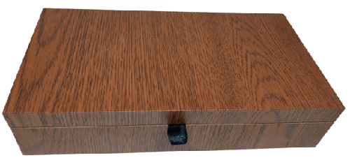A rectangular gift box made of agarwood and two tola boxes