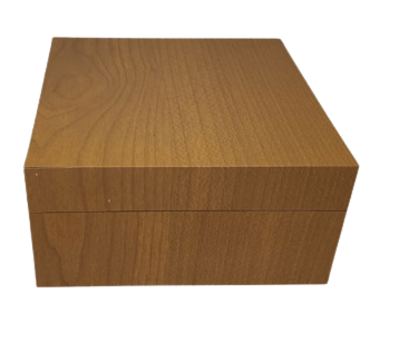 Oud wood gift box - light brown