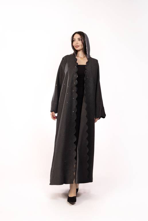 Imperial Gray Abaya 