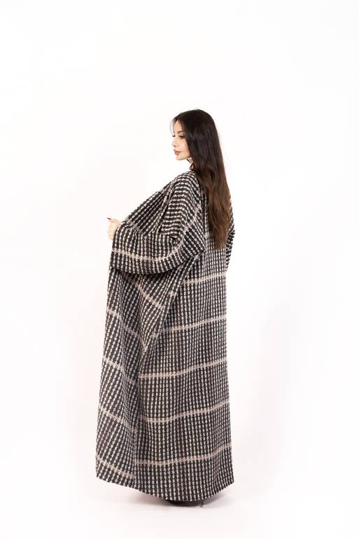 Royal Polka Dot Abaya 