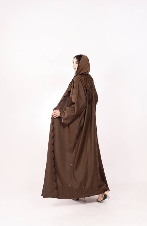 Gold Crown Abaya 