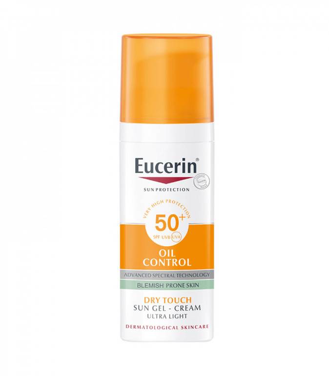 يوسيرين جل كريم واقي شمس للبشرة الدهنية بعامل حماية (SPF+50) -50مل