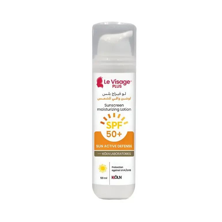 لوشن واقي شمس SPF+ 50 من لو فيزاج بلس - 50مل