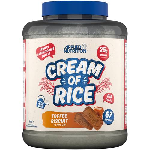 Applied Nutrition Cream of Rice Toffee Biscuit 2 kg