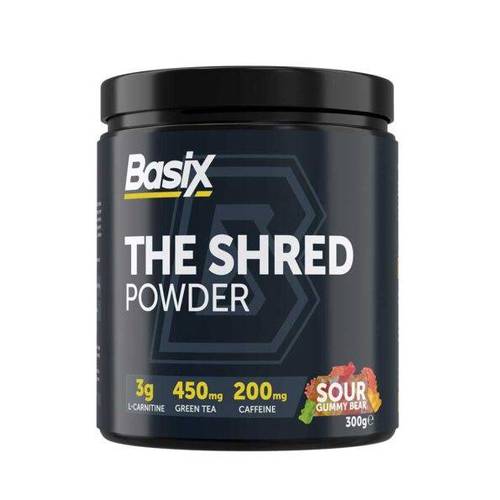 BASIX THE SHRED POWDER SOUR GUMMY BEAR - 300 g