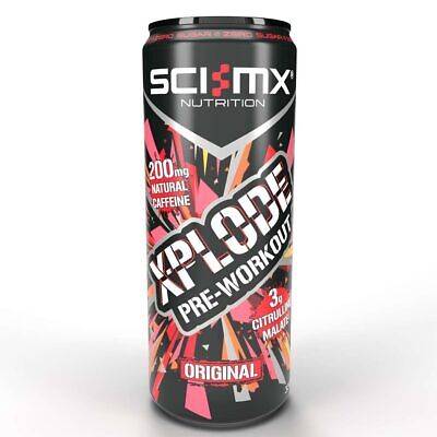 علب Sci-Mx X-Plode لما قبل التمرين