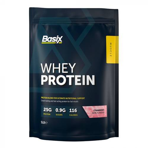 BASIX WHEY PROTEIN STRAWBERRY 454 g