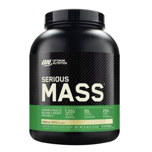 Optimum Nutrition Serious Mass Vanilla 6 Lbs
