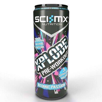 علب Sci-Mx X-Plode لما قبل التمرين