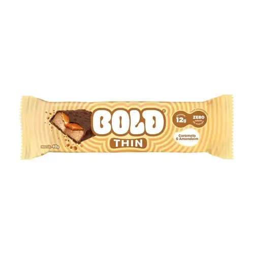 BOLD THIN PROTEIN BAR CARAMEL & PEANUT BUTTER - 40 g