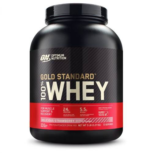 OPTIMUM NUTRITION Gold Standard WHEY PROTEIN STRAWBERRY - 2.27 kg